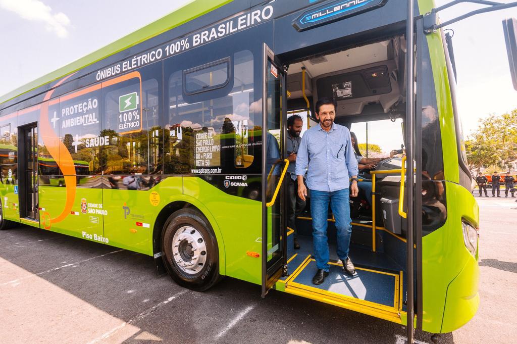 Prefeito Ricardo Nunes Apresenta Novos Nibus El Tricos Renovando Frota